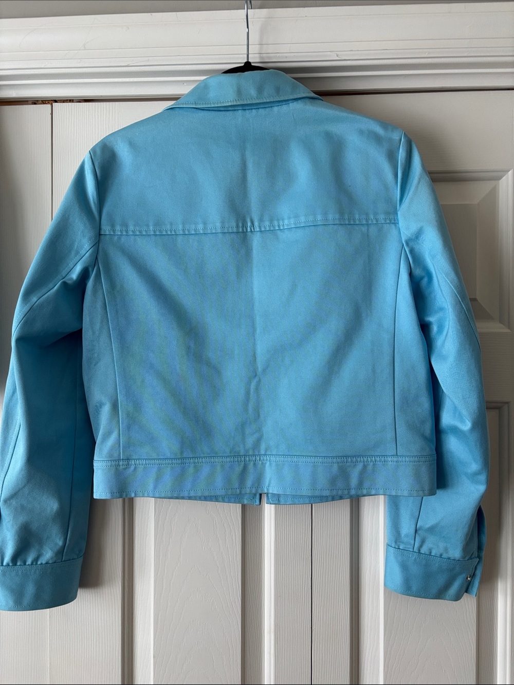 KORS Michael Kors Baby Blue Vintage Mini Skirt and Bomber Jacket - Picture 8 of 12